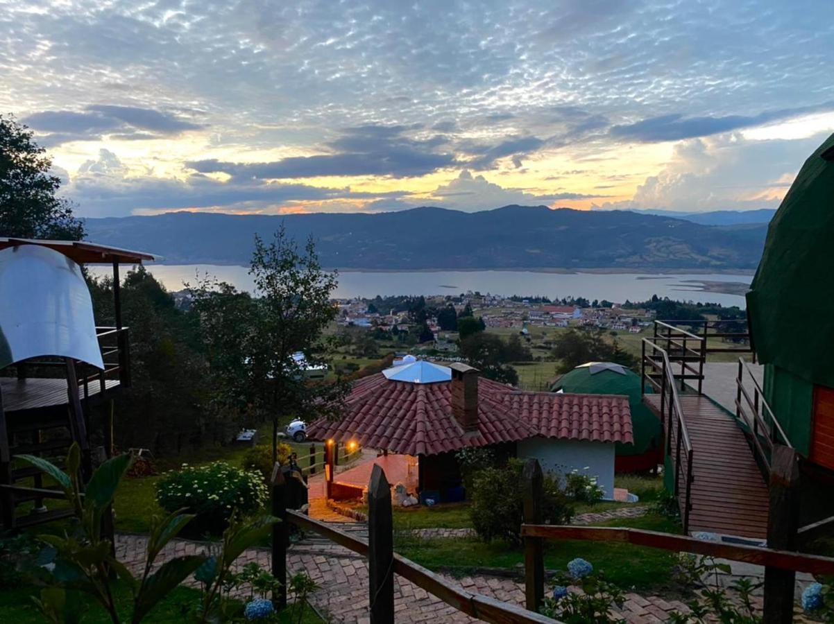 Glamping Sede Campestre Mirador De Pueblo Viejo Hotel Guatavita Exterior photo