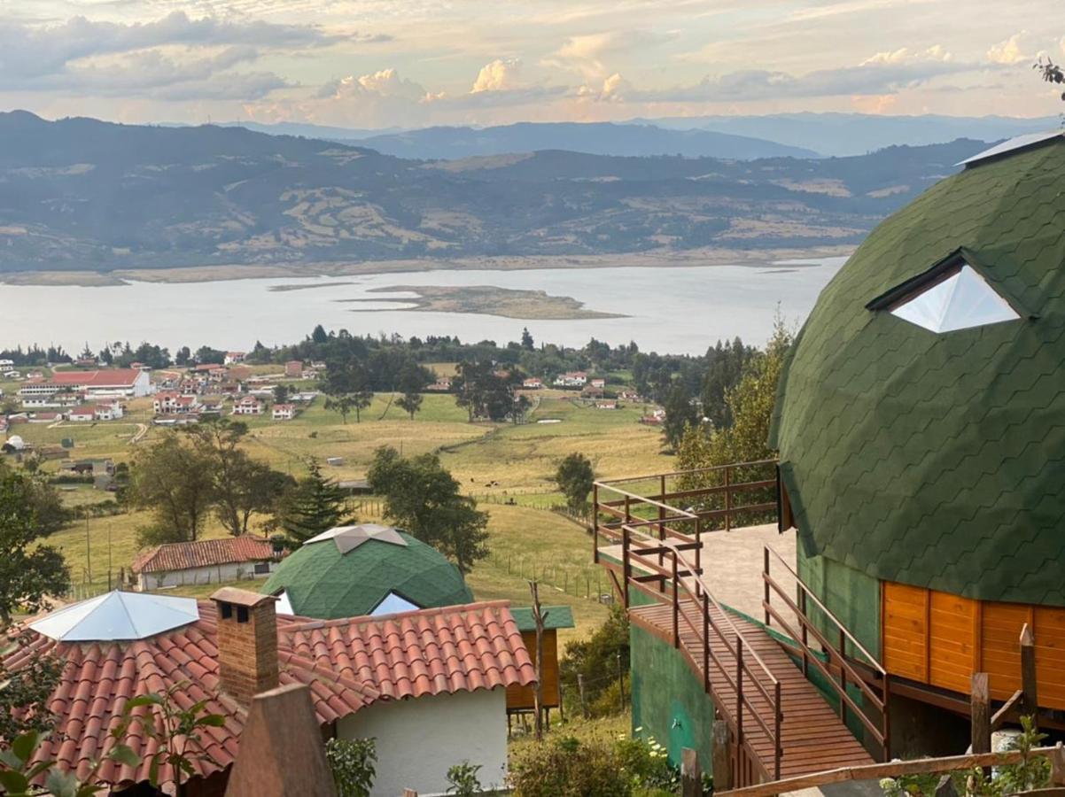 Glamping Sede Campestre Mirador De Pueblo Viejo Hotel Guatavita Exterior photo