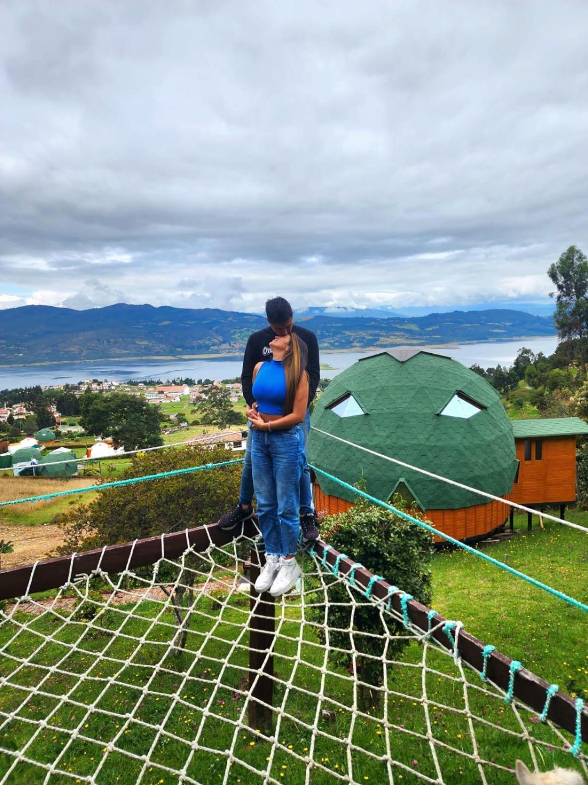 Glamping Sede Campestre Mirador De Pueblo Viejo Hotel Guatavita Exterior photo