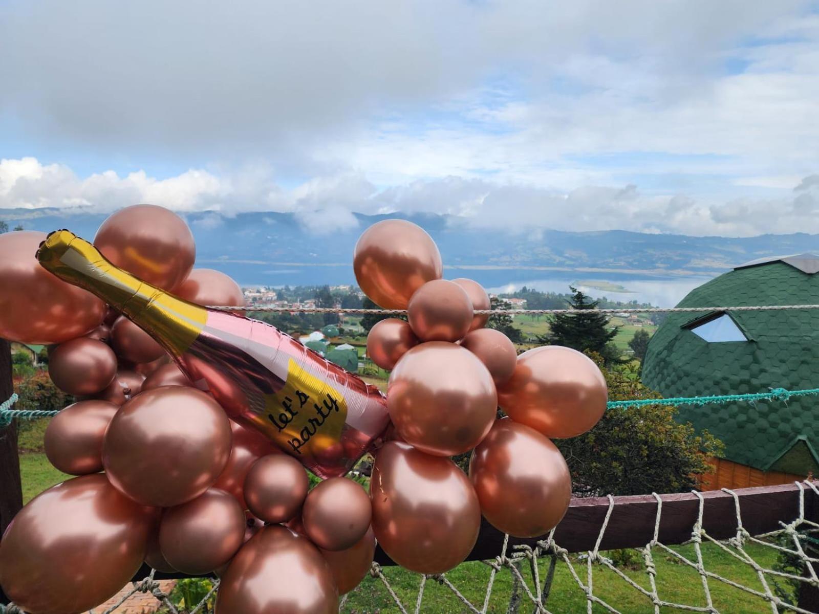 Glamping Sede Campestre Mirador De Pueblo Viejo Hotel Guatavita Exterior photo