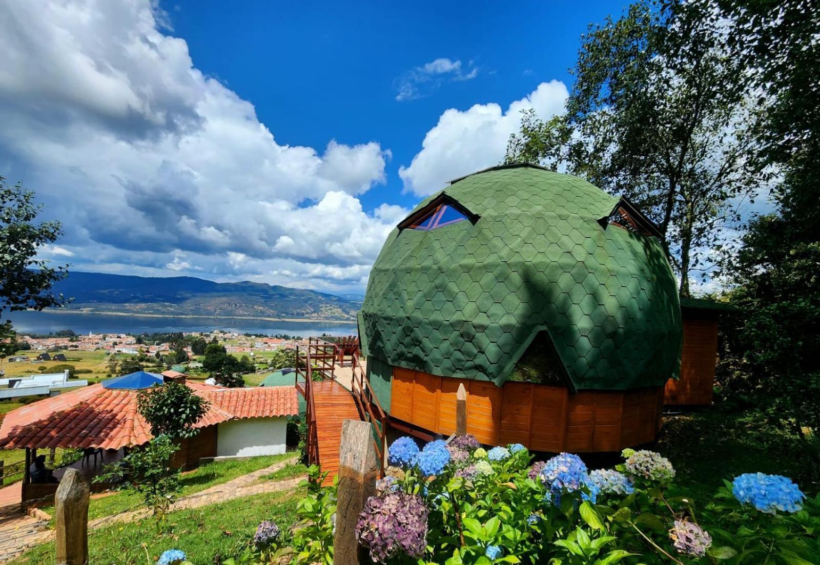 Glamping Sede Campestre Mirador De Pueblo Viejo Hotel Guatavita Exterior photo