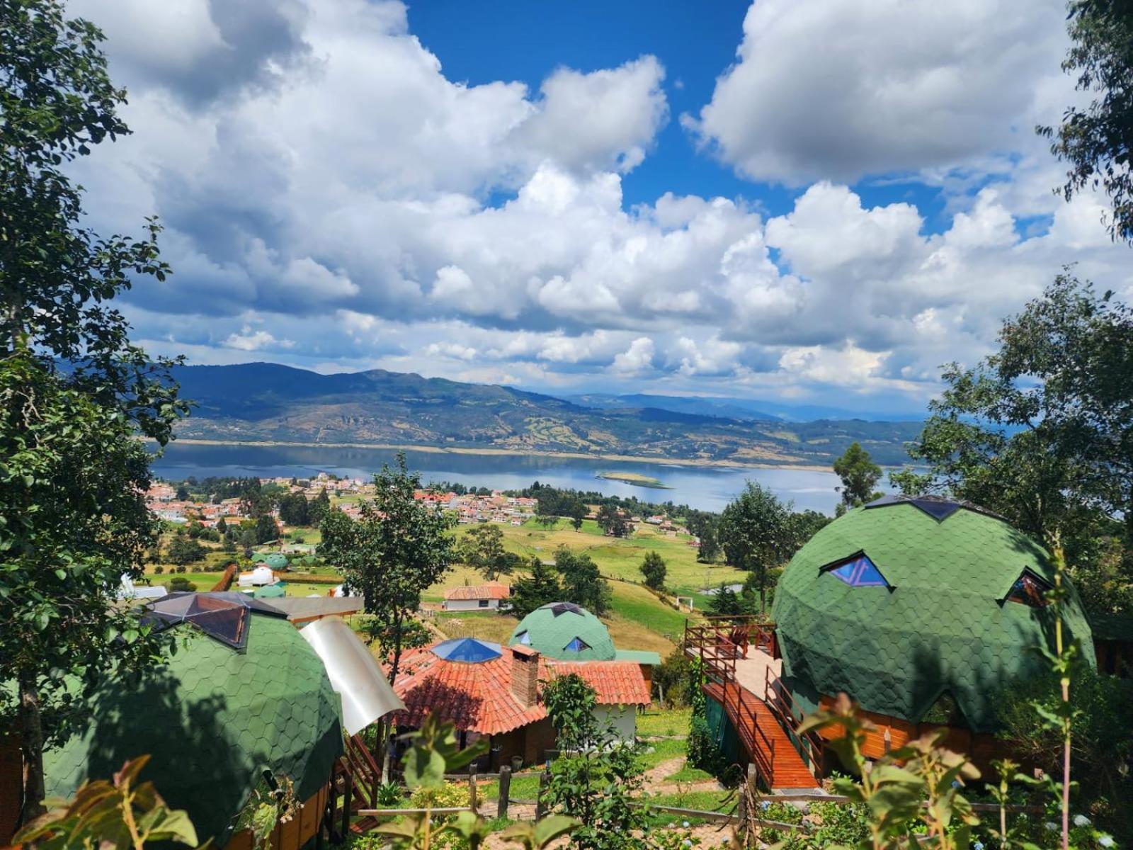 Glamping Sede Campestre Mirador De Pueblo Viejo Hotel Guatavita Exterior photo